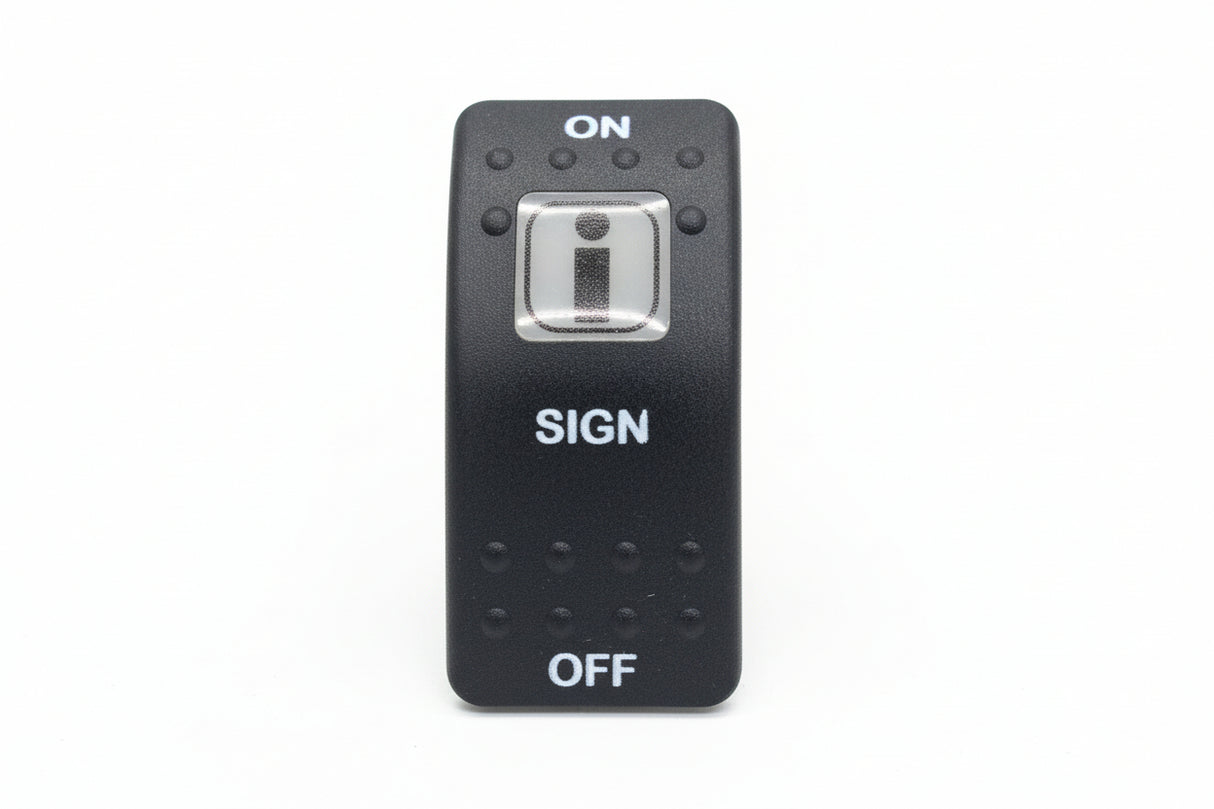 C-00001-00-XXXX Sign Switch Cover Only