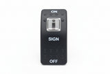 C-00001-00-XXXX Sign Switch Cover Only