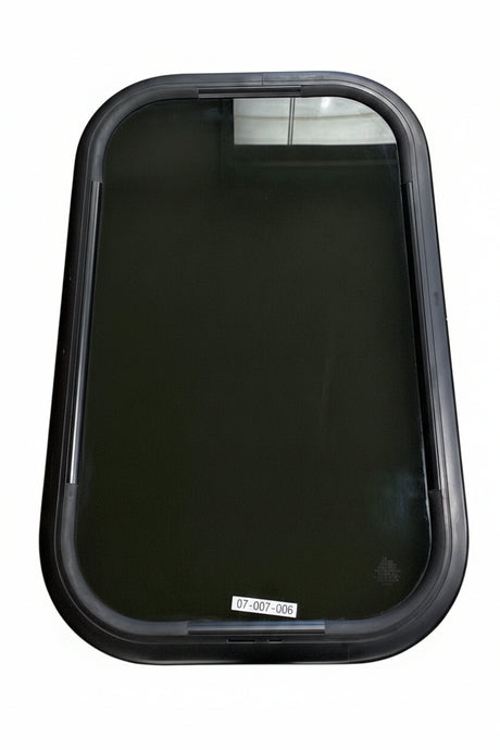 Rear Window on Back Wall, Dual Wheel, 15-5/8 X 25-5/8, School Bus 07-007-006 - Don Brown Bus Parts