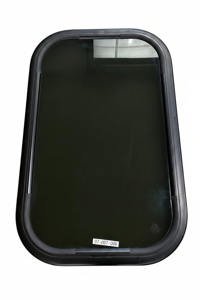 Rear Window on Back Wall, Dual Wheel, 15-5/8 X 25-5/8, School Bus 07-007-006 - Don Brown Bus Parts