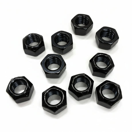 28339BK-10KS Nut 3/8 16 Top Lock Auto Black Kit Shipout - Don Brown Bus Parts