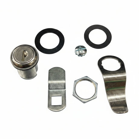 2021148253 cylinder, Key Lock 1 1/8" assy, 1 1/4" X 1/8" Off-Set Cam, Battery Box Door