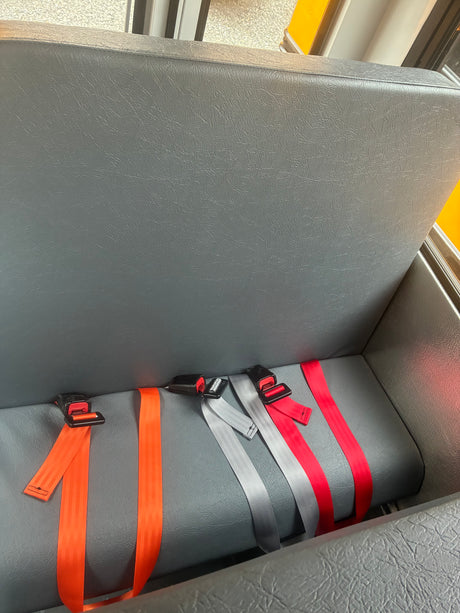 Collins / Magellan CB200549-1 Lap Seat Belt Orange Immi