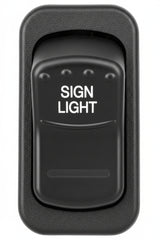 210500-10 Collins SWITCH ROCKER "SIGN LIGHT'