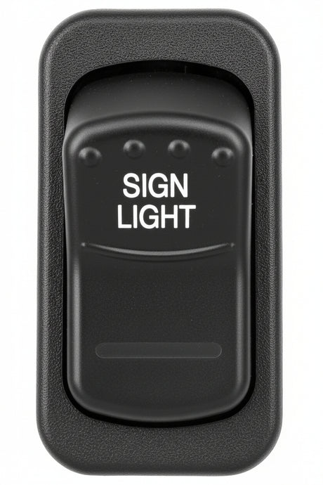210500-10 Collins SWITCH ROCKER "SIGN LIGHT'
