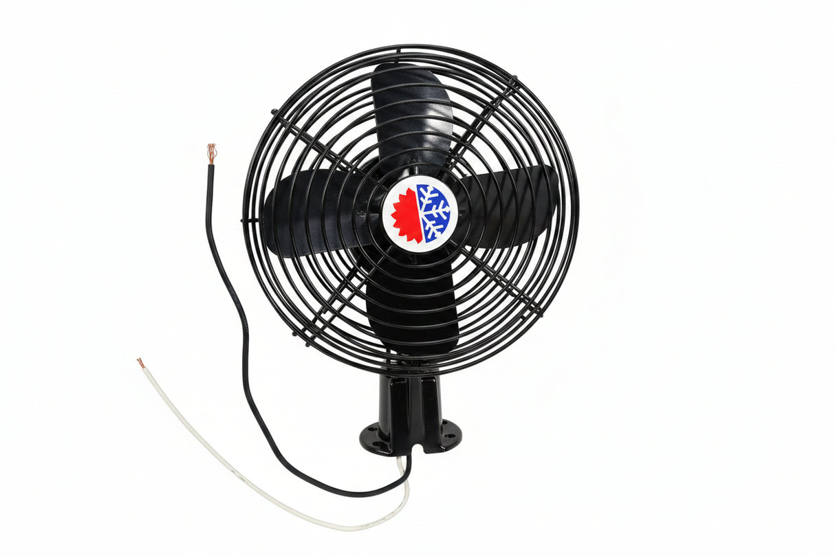 Fan, Black with Switch 24V 51-10855-001 1299041 756703 - Don Brown Bus Parts