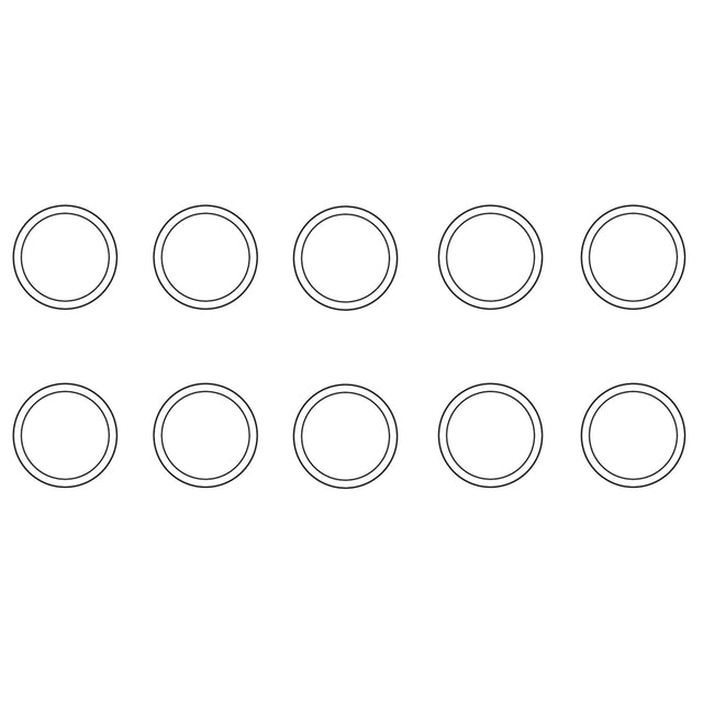 10 Pk Ptfe Seal-york/tecumseh Rotolock Port Comp MT0054-10