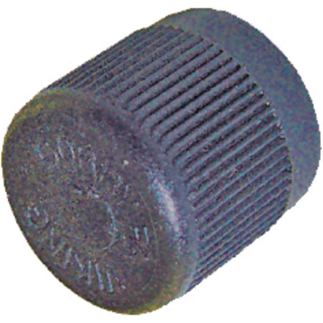 5 Pk R12 Valve Cap - Black Plastic - Low & High MT0060