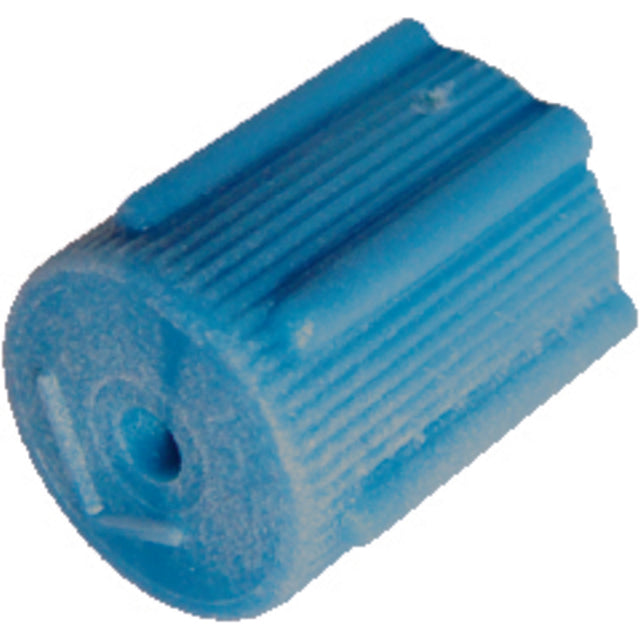5 Pk R134A Valve Cap - Blue M8X1 Low Side Quick MT0063