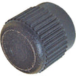 5 Pk R12 Valve Cap - Black Plastic - High Side MT0066