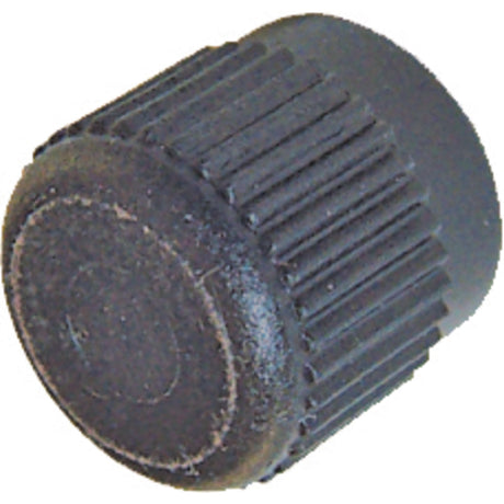 5 Pk R12 Valve Cap - Black Plastic - High Side MT0066