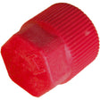 5 Pk R134A Valve Cap - Red M10X1.25 High Side MT0067