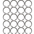 20 Pk Retaining Ring - Gm/harrison Clutch Hub MT0090