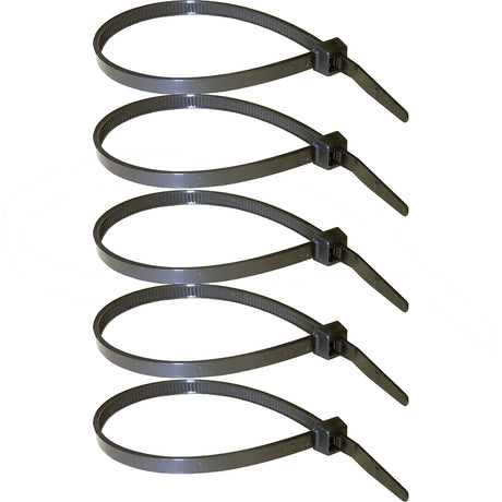 20 PK TIE WRAP - BLACK 7in OZONE AND REFRIGERANT MT0196