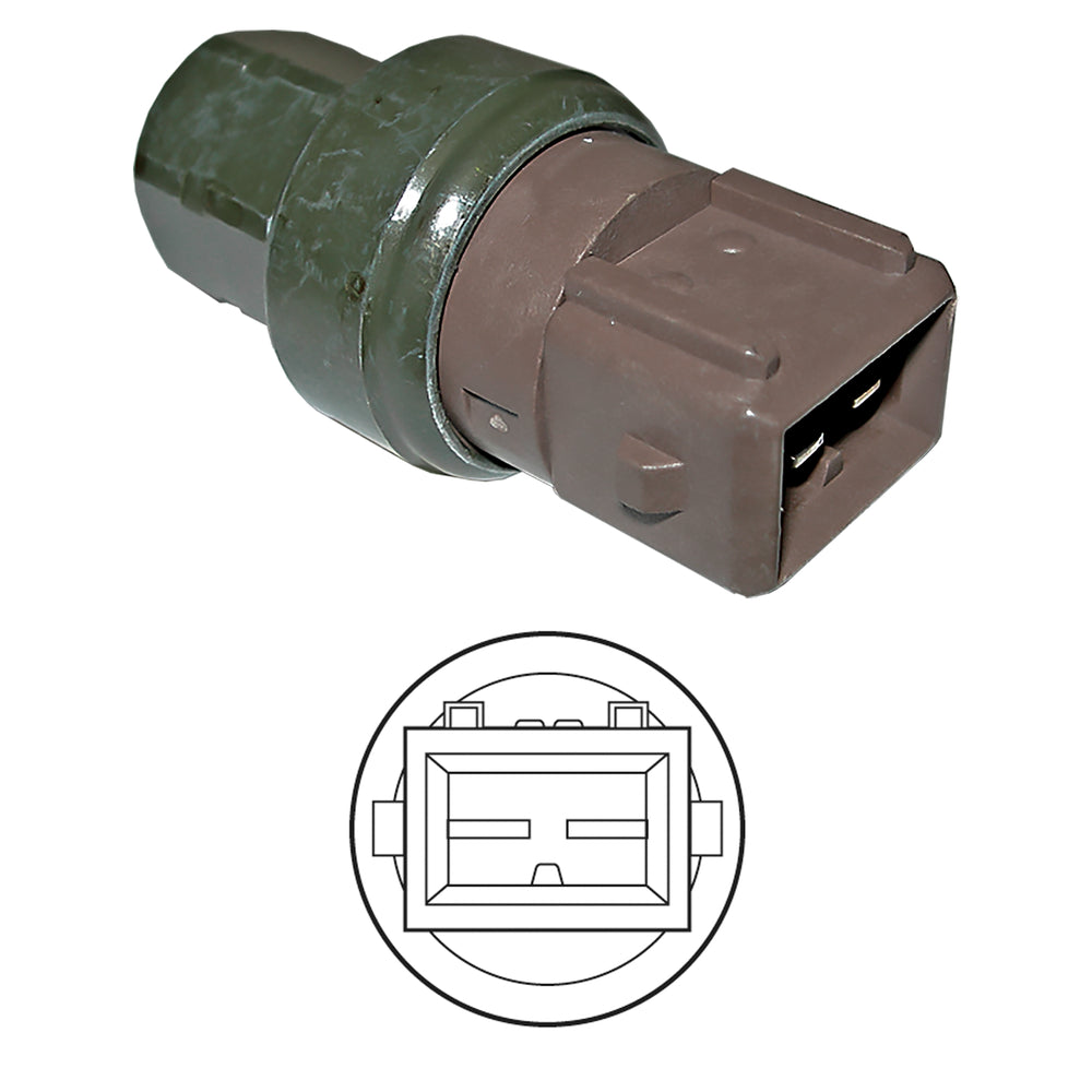 Fan Operation Press Switch (brown) R134A - Female MT0209