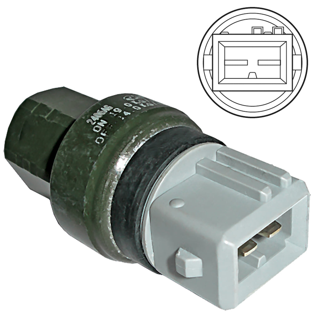 Fan Operation Pressure Switch (gray) R134A - Female MT0211