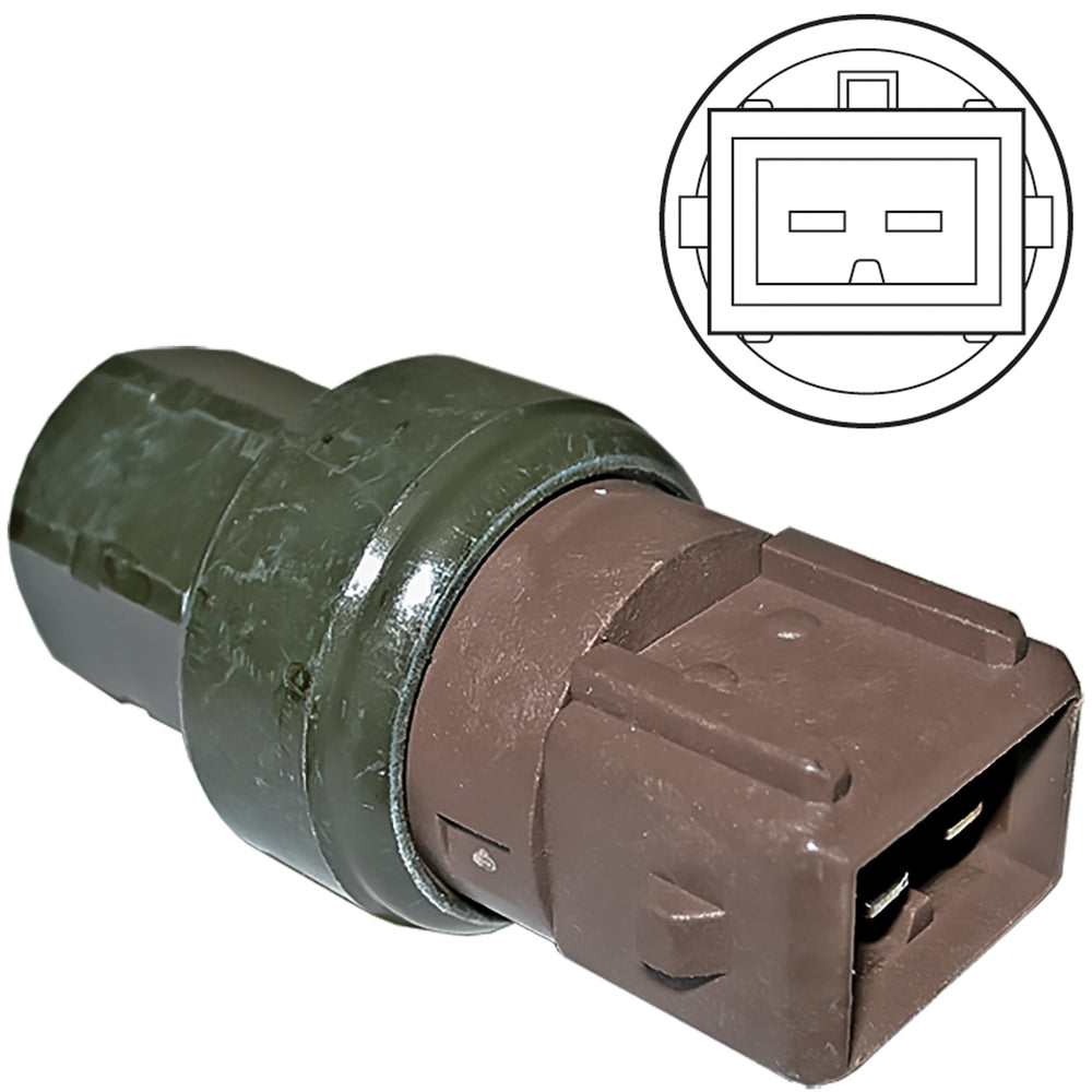 Fan Operation Pressure Switch (brown) R12 - Female MT0216