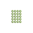 20 Pk Green HNBR O-ring - Gm Capillary Tube MT0228
