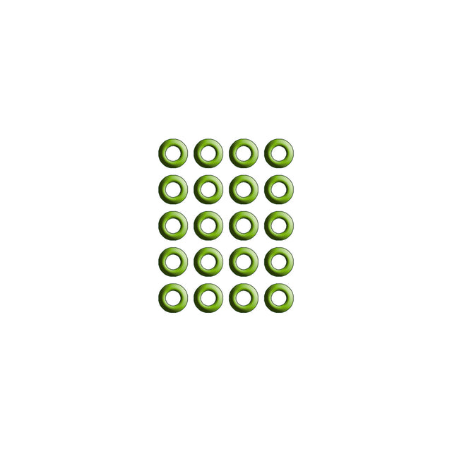 20 Pk Green HNBR O-ring - Gm Capillary Tube MT0228