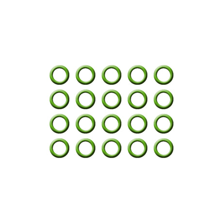 100 PER GREEN HNBR O-RING - #6 (3/8in) STANDARD MT0237-100