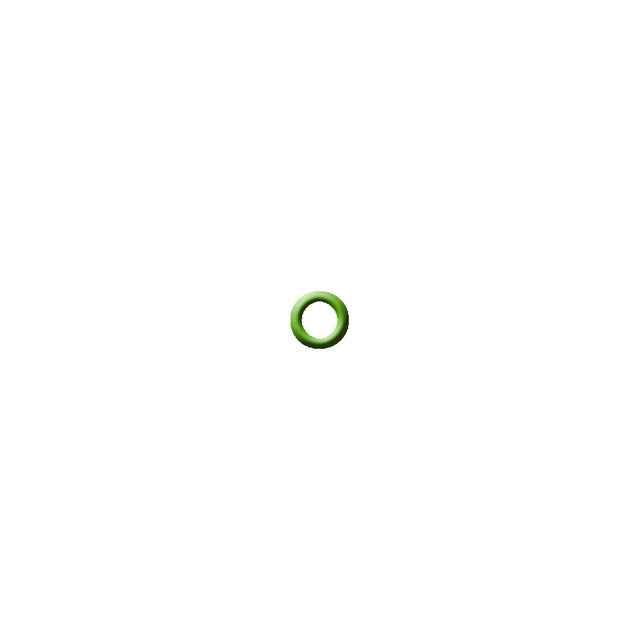 20 PK GREEN HNBR O-RING - #6 (3/8in) STANDARD MT0237