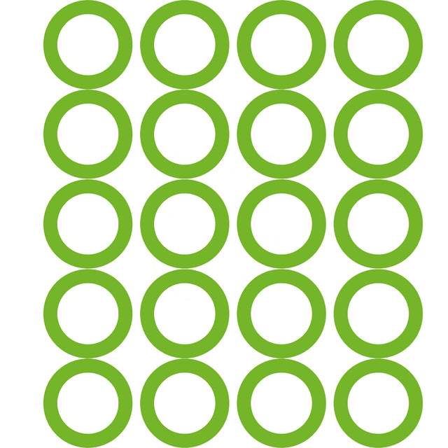 20 Per Green HNBR O-ring - Opel/vauxhall MT0262
