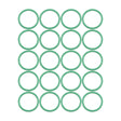 20 Per Green HNBR O-ring - Chrysler/citreon/puege MT0265