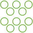 10 Per Green HNBR O-ring - Opel/saab MT0273-10