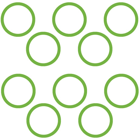 10 Per Green HNBR O-ring - Opel/saab MT0273-10