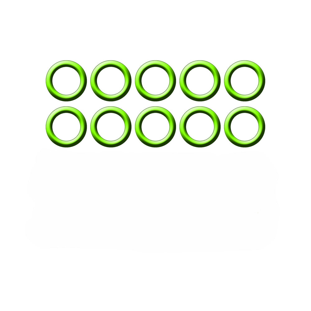 10 Pk Green HNBR O-ring - #10 (5/8") P-nut MT0274-10