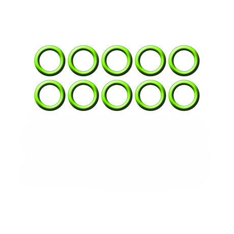 10 Pk Green HNBR O-ring - #10 (5/8") P-nut MT0274-10