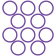10 Per, Purple HNBR O-ring - Audi/ford-uk/vw MT0280-10