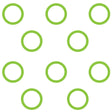 10 Pk, Green HNBR O-ring - Chry/inf/lex/nis/sub/to MT0312-10