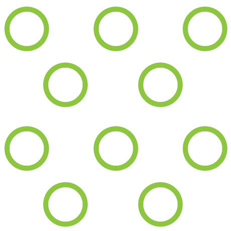 10 Pk, Green HNBR O-ring - Chry/inf/lex/nis/sub/to MT0312-10