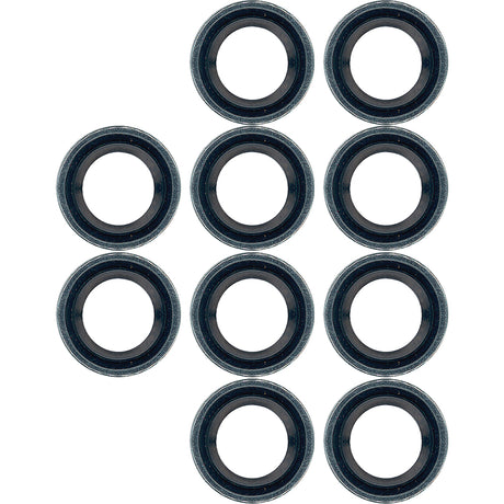 10 Per, Slim-line Sealing Washer-gm Block Fitting MT0370