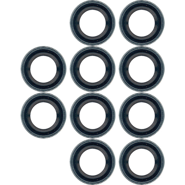 10 Per, Slim-line Sealing Washer-gm Block Fitting MT0370