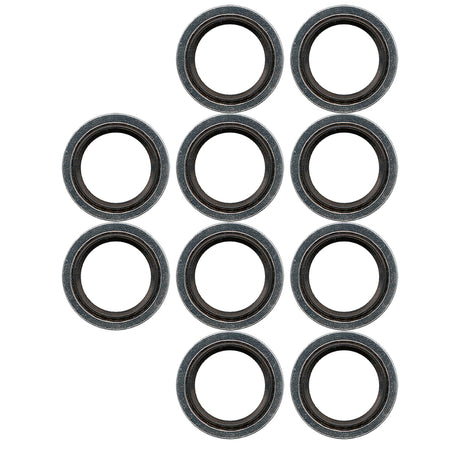 10 Per,slim-line Sealing Washer-gm Block Fitting # MT0395