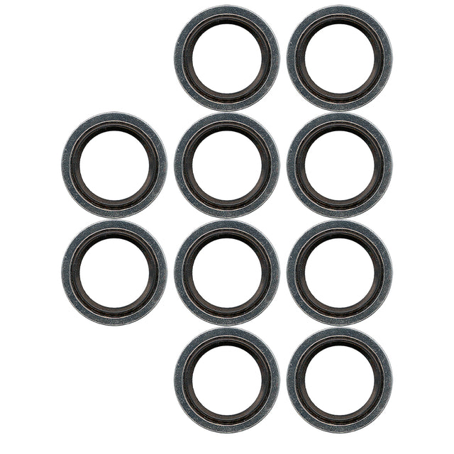 10 Per,slim-line Sealing Washer-gm Block Fitting # MT0395