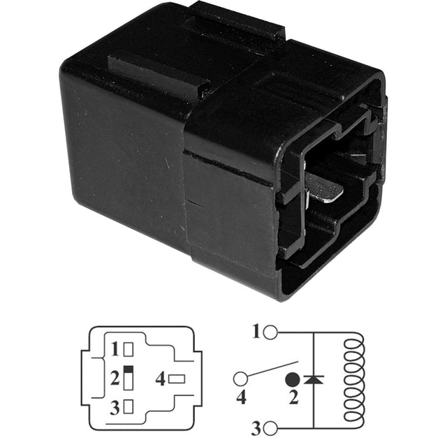Blower Motor, Compressor Control, Radiator Fan Rel MT0524