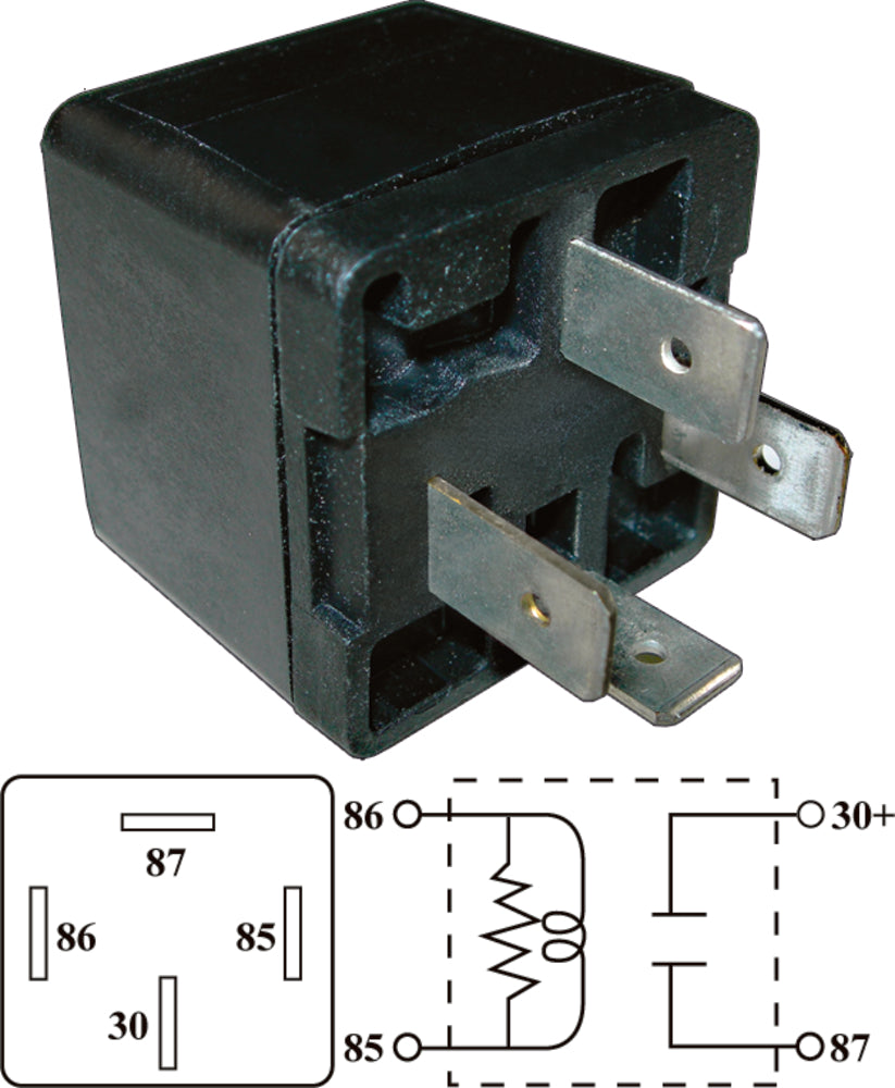 A/C Control, Blower Motor, Radiator Fan Relay MT0533