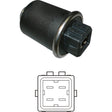 Switch, Binary - Condenser Fan/hi-pressure Cut-off MT0590