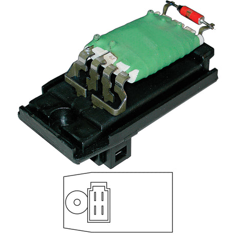 Blower Resistor MT0635