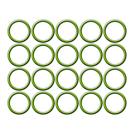 10 Per, HNBR O-ring, Behr Compressor Suction Fitti MT0668