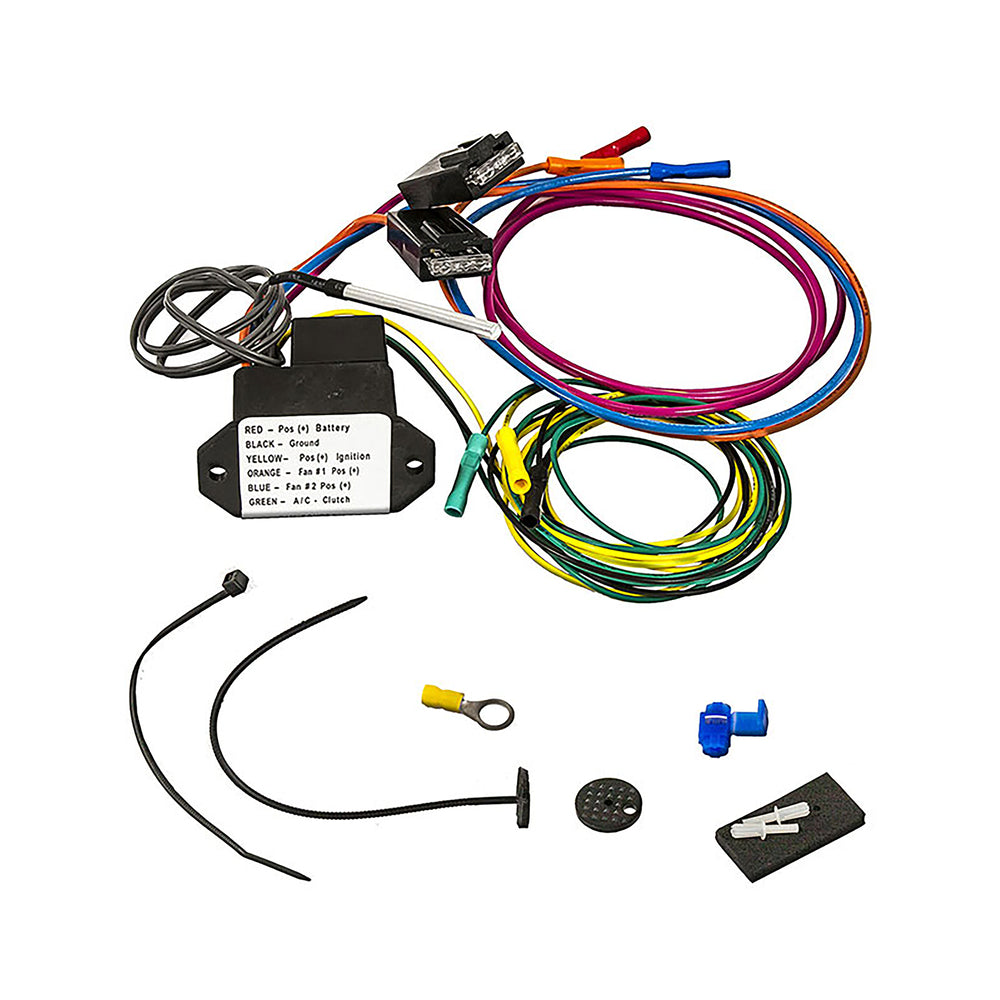 Cooling Fan Thermostat Unit with Relay and Fuse (d MT0766