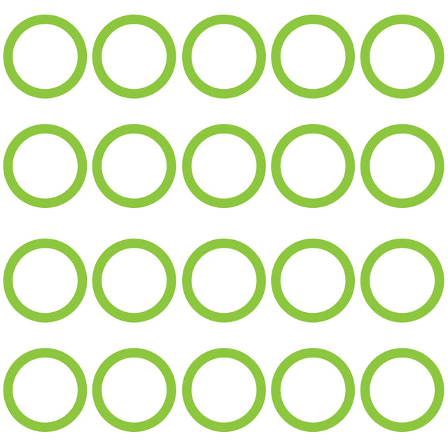 10 Pk, O-ring, Green HNBR MT0930-10