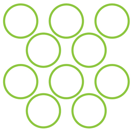 10 Per Green HNBR O-ring,gm Opel/vaxuall: 9317061 MT0994-10
