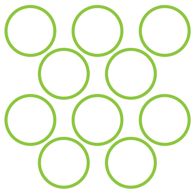 10 Per Green HNBR O-ring,gm Opel/vaxuall: 9317061 MT0994-10