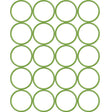 20 Per Green HNBR O-ring,gm Opel/vaxuall: 9317061 MT0994