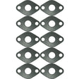10 Pk, Chrysler RV2 Discharge Port Gasket - Fiber MT1069