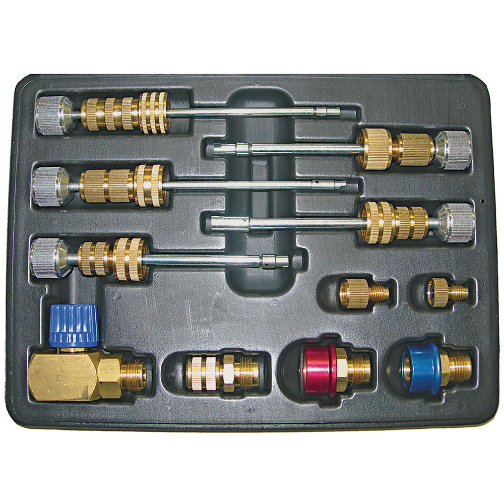 Valve Core Remover/installer Master Kit R12/R134A MT1175